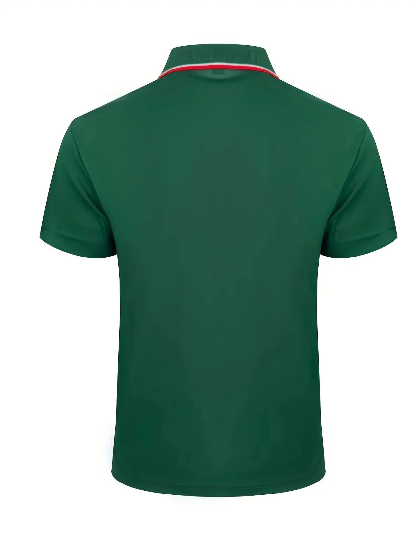 2025 Hot Sale Men's Summer Casual Breathable Comfortable Polo Shirt Men's Solid Color High Quality Short Sleeve T-Shirt