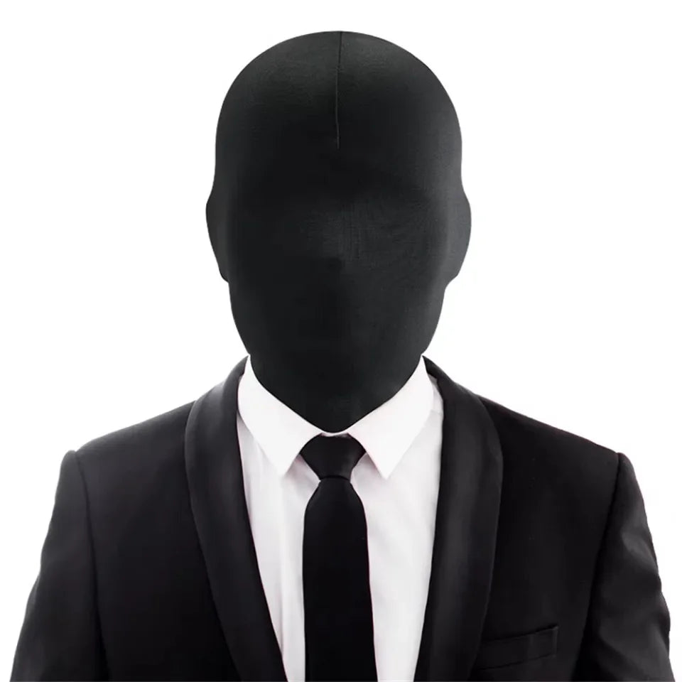 Cosplay Black No Hole Spandex Head Cover Hat Women Men Simulate CS Balaclava Cap Sun Uv Protection Bike Motorcycle Ski Mask