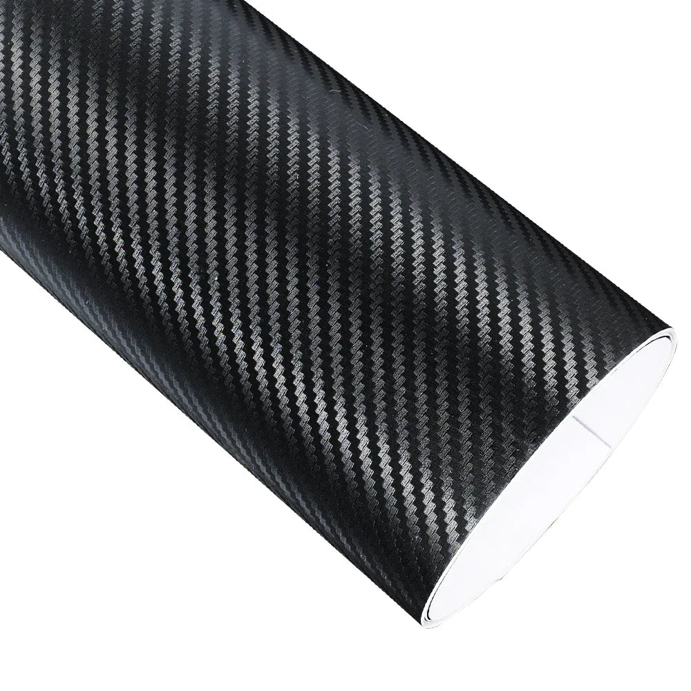 Car Film Covering 2D 3D 4D 5D 6D Glossy Carbon Fiber Wrapping Vinyl Film Auto Motorcycle Waterproof PVC Foil Car Accessories