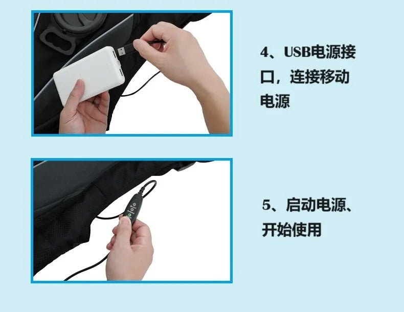 Summer Cooling Air Conditioner Suit Water-cooled Vest Water Circulation Refrigeration Vest Cooling Vest Refrigeration Air