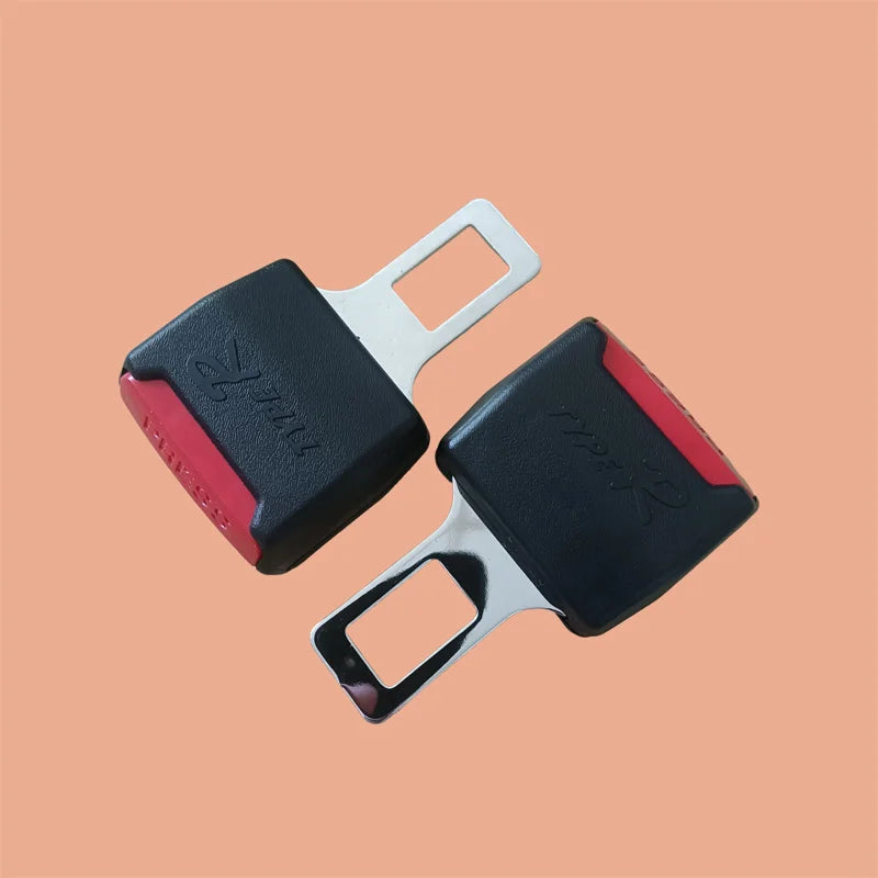 2PCS Car Seat Belt Extension Adapters Seat Belt Buckle Plugs Socket Extension Clips Car Accessories