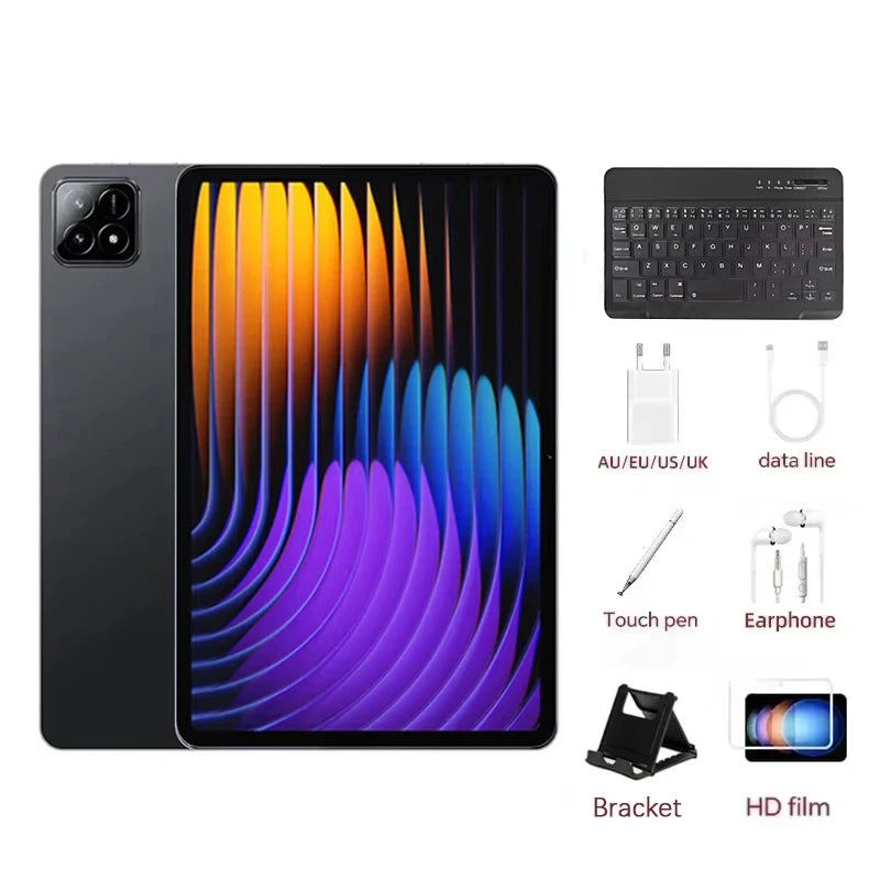 2026 New Original Global Edition Tablet PC Pad 7S Pro Snapdragon 8gen2 Android 14 HD 4K 22GB+2TB 5G Tablet Dual SIM WIFI tablet