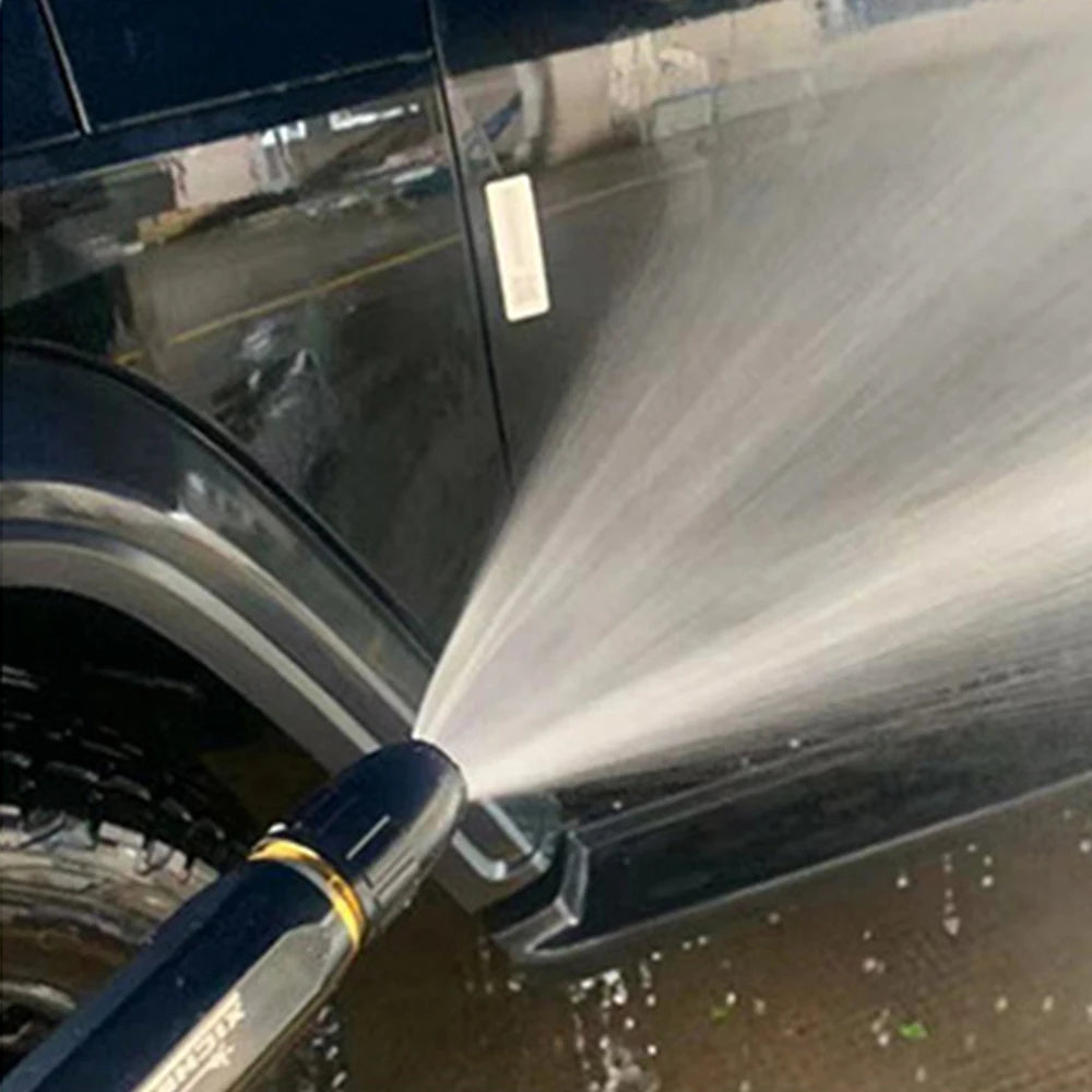 High-Pressure Car Wash Water Gun Adjustable Nozzle Car Wash Gun Powerful Sprayer for Car Washing Home Cleaning Auto Accessories