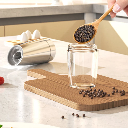 Electric Automatic Salt and Pepper Grinder Set Gravity-sensing Grindering Set Spice Mill Adjustable Spices Grinder Kitchen Tools