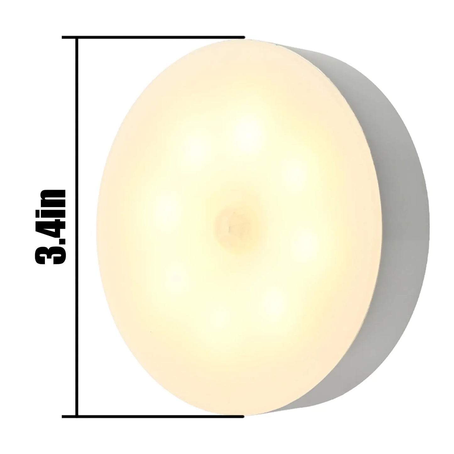 LED Night Light with Motion Sensor Cabinet Lamp Wireless Bedside Nightlight Battery Power For Bedroom Closet Stairs Lighting