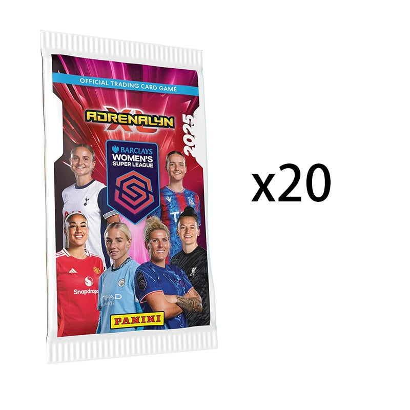 New 2025 Panini Adrenalyn XL Barclays Women's Super League Collection Card 8 Cards Per Pack in Stock FAST SHIPPING