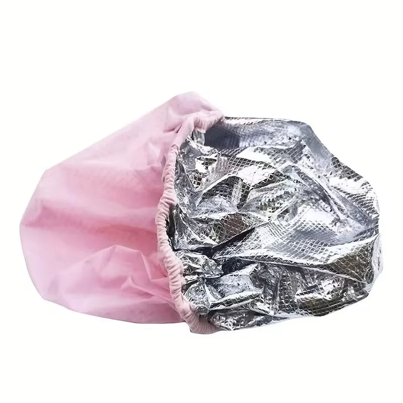 Thickened hair care cap for deep conditioning, suitable for shower spa - the perfect hair care cap for hairdressers' daily home