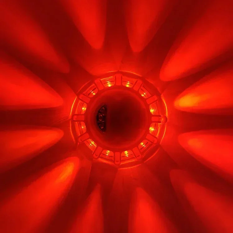 USB Rechargeable Warning Light LED Road Flares Emergency Lights Roadside Safety Beacon Disc Flashing Magnetic Beacon