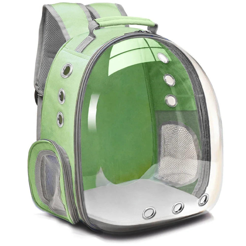 Pet Carriers Cat Carrier Bags Breathable Small Dog Cat Backpack Travel Space Capsule Cage Pet Transport Bag Carrying for Cats