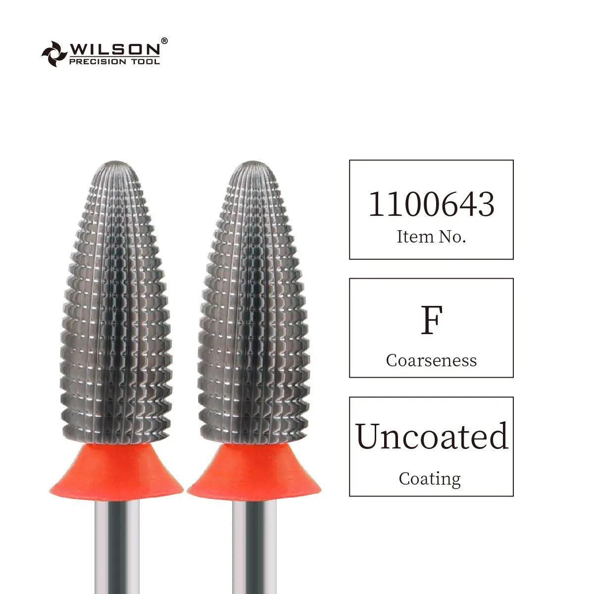 WILSON Typhoon Bits(2 Way)-Tools Nails Cutters for manicure Drill Bits nails accessories remove hard gel