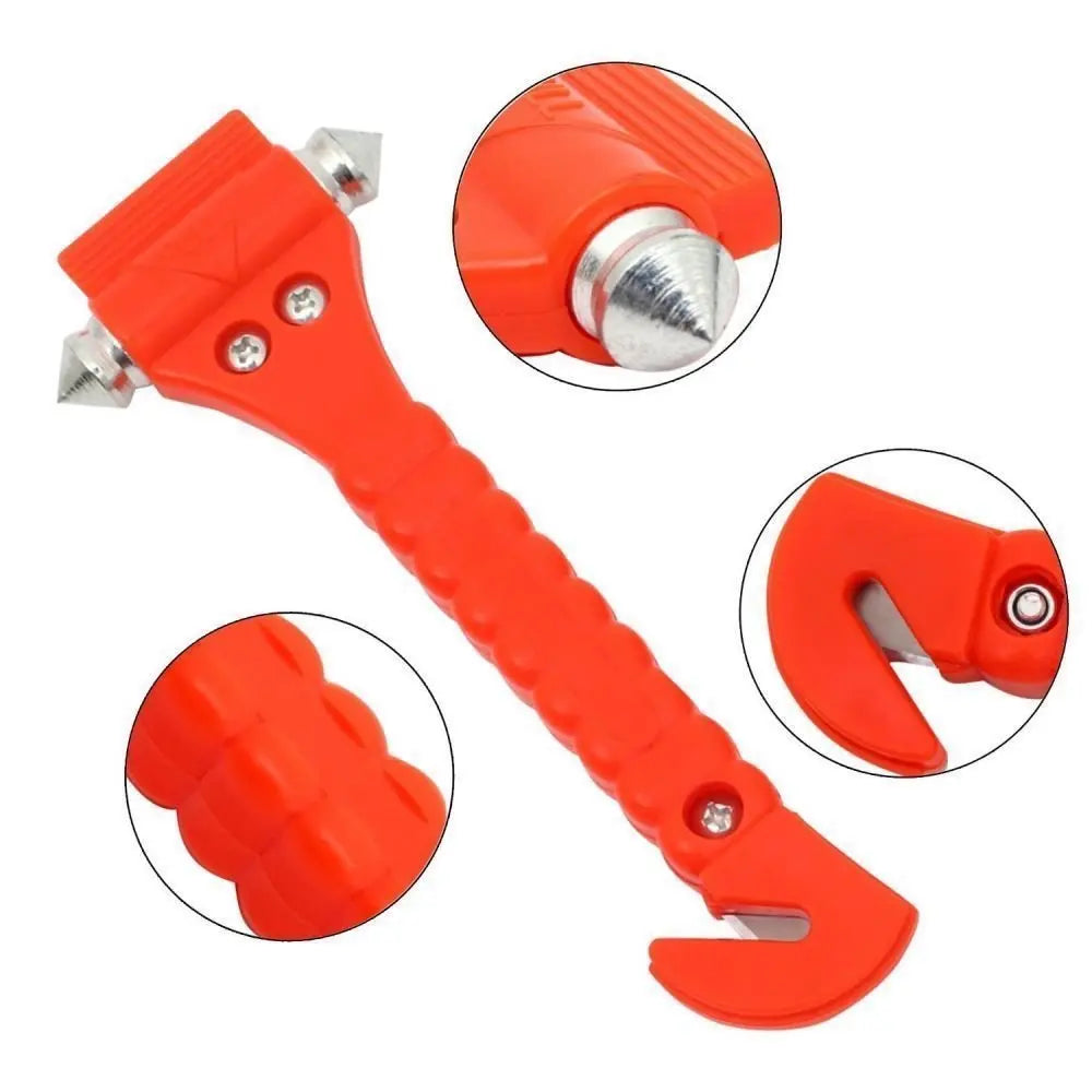 Vehicle Safety Hammer 1/2/4pcs  Emergency Break Window Glass Easy Use For Car Window  Survival Life Rescue Tools Escape Tools