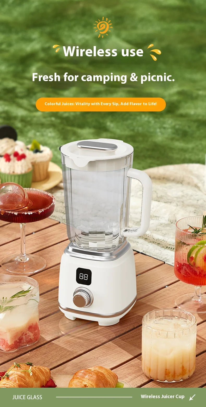 New Home Blender 10 Blades 3000mAH Multifunctional Juicer Ice Crusher Juice Extractor High Juice Rate Kitchen Tools
