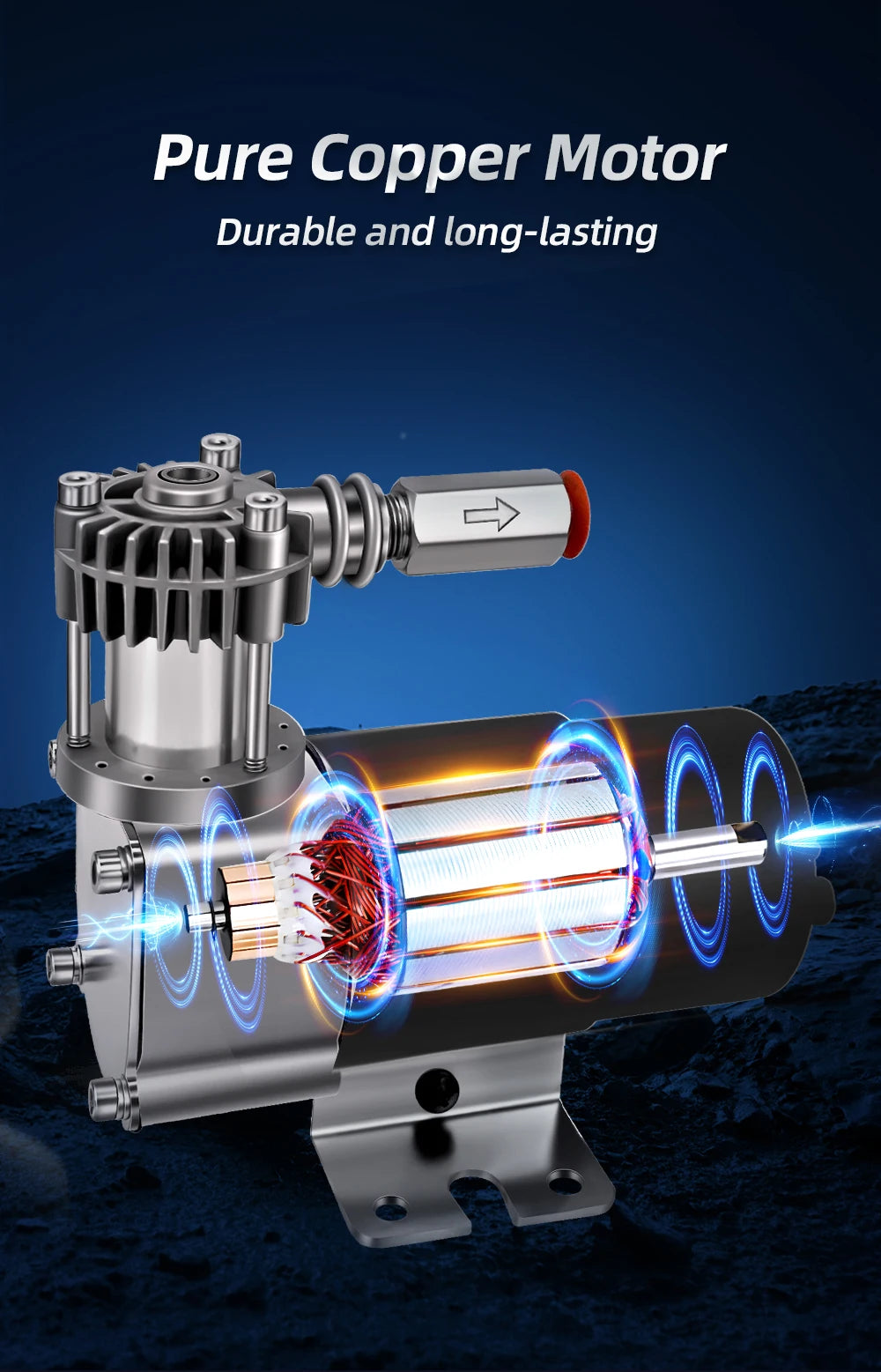 Small Air Compressor 12V/24V Solenoid Valve,Robots,Pneumatic Lift,Modified air suspension,super factory H250
