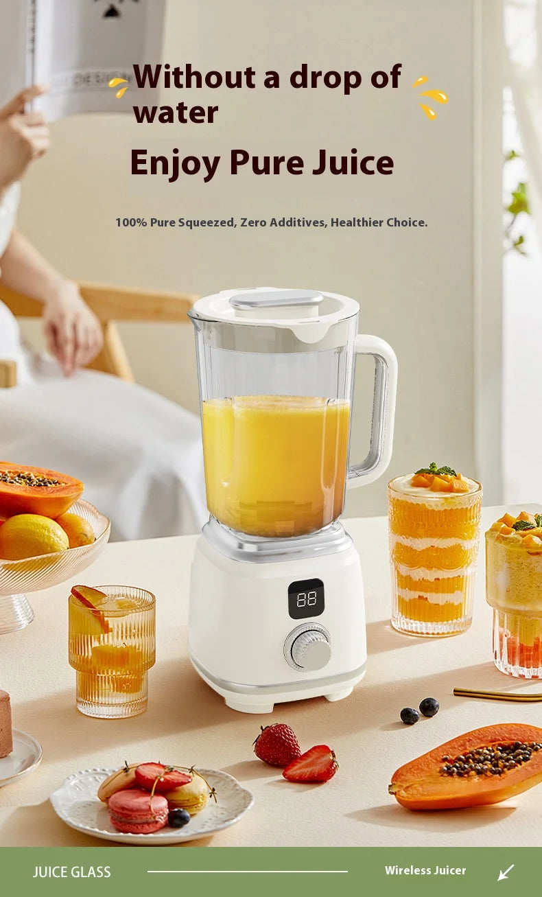 New Home Blender 10 Blades 3000mAH Multifunctional Juicer Ice Crusher Juice Extractor High Juice Rate Kitchen Tools