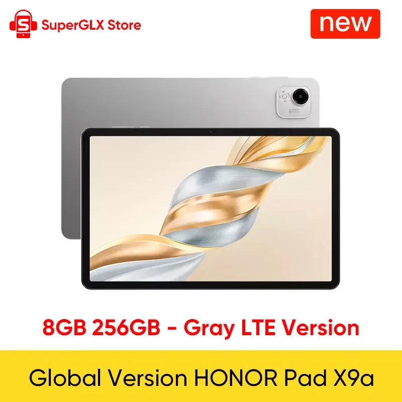 Global Version HONOR Pad X9a 11.5" 120Hz 2.5K Fullview Display Snapdragon 685 Slim Metal Body Tablet WiFi/LTE  Android15 8300mAh