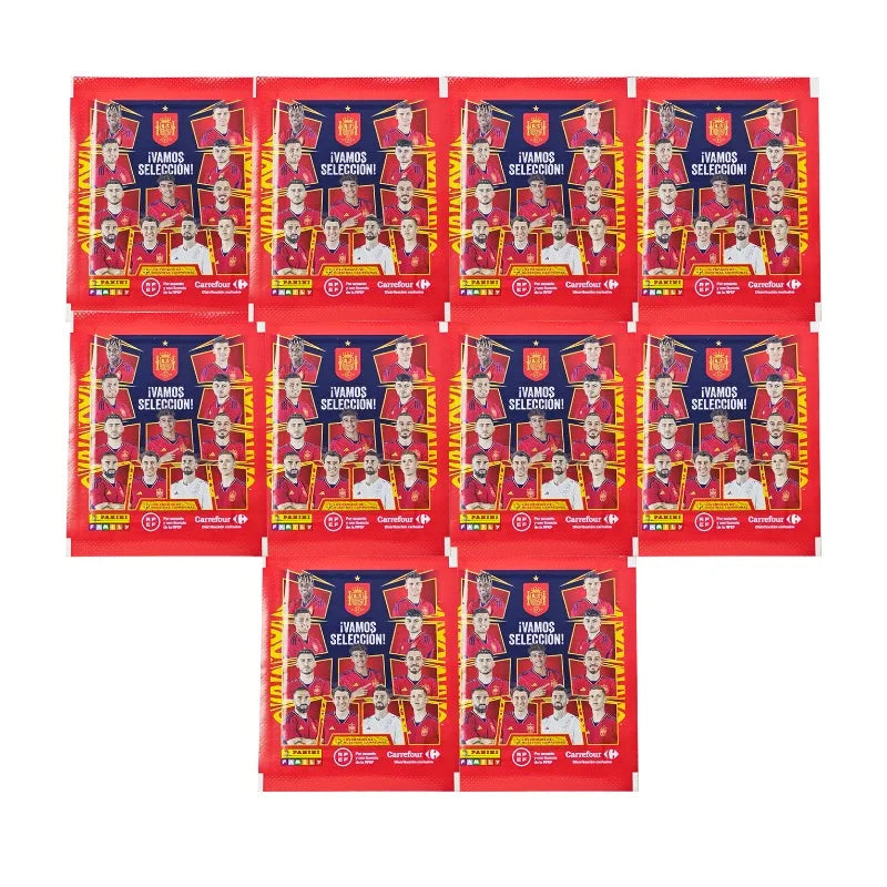 Genuine Official Panini 2024 Spain Football National Team Stickers Trading Card Original Collection Gift for Football Collectors
