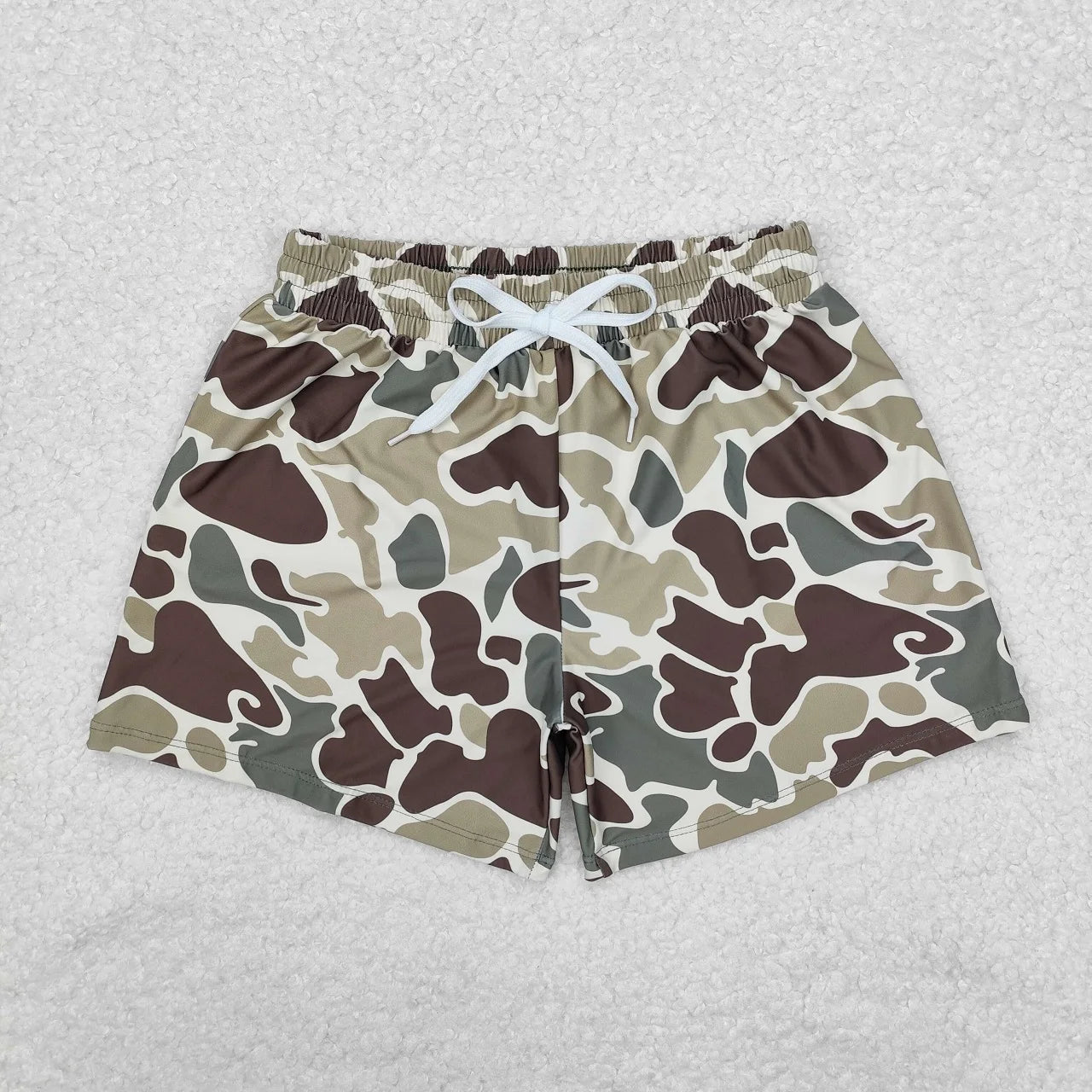 Wholesale Toddler Green Shorts Kids Ducks Camo Swimsuit Children Swimwear Clothing Children Swimming Trunks Baby Boy Clothes