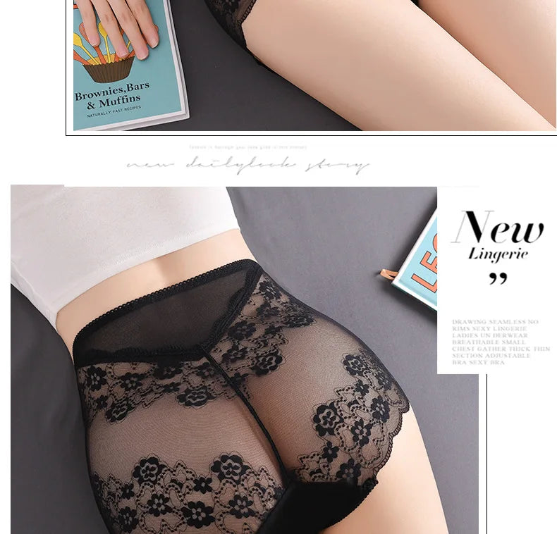 Sexy lingerie for women Panties ropa interior sexi  mujer lace ropa de mujer High waist underwear women buttock lifting bragas
