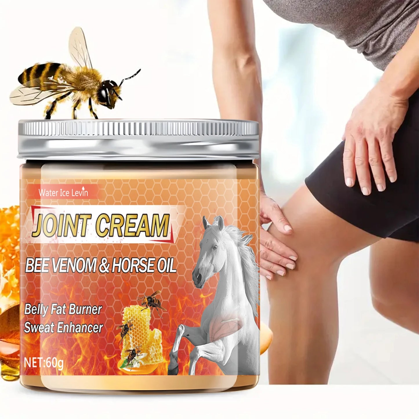 Muscle Firming Massage Cream, Contains Collagen, Hypoallergenic, Moisturizing Cream, Suitable for All Skin Types, Unisex