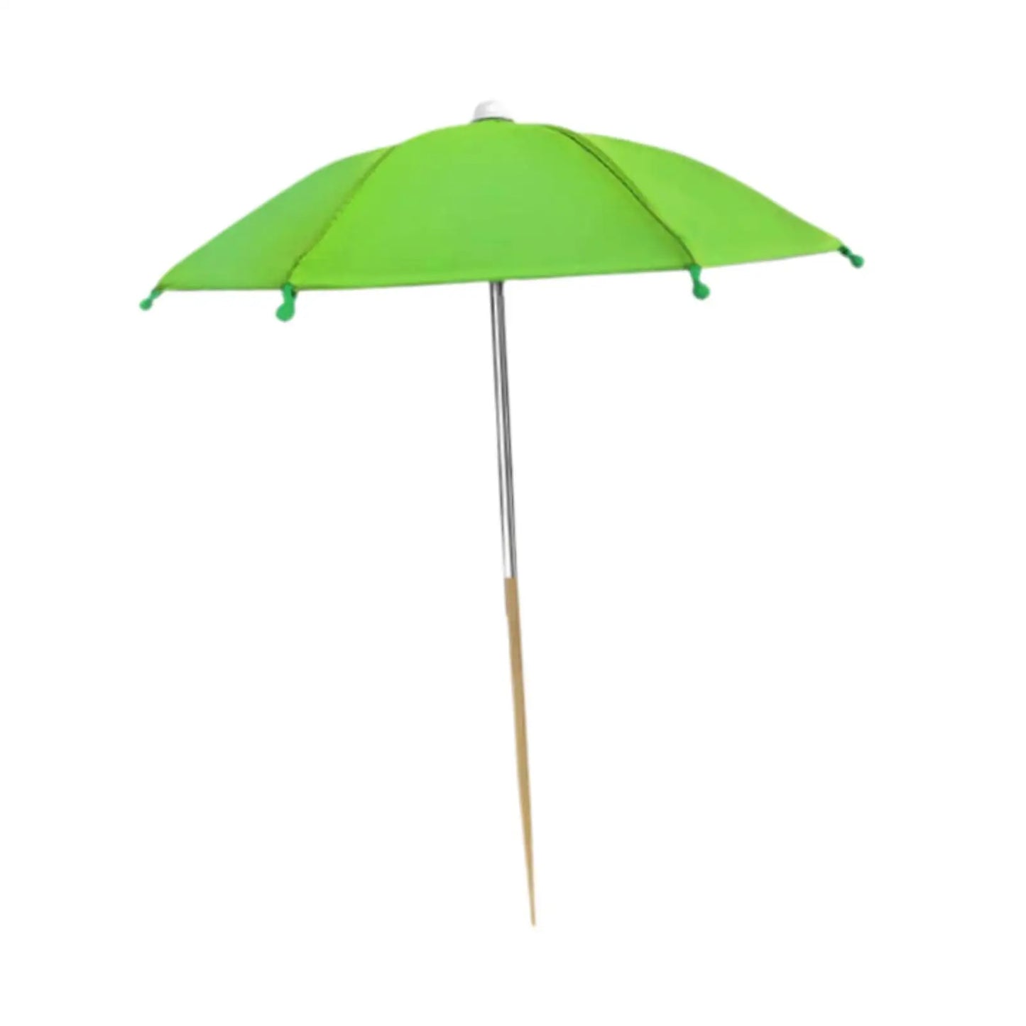 Patio Shade Umbrella for Plants Cloth Steel Frame Weather Resistant Mini Parasol Sun Protection for Garden