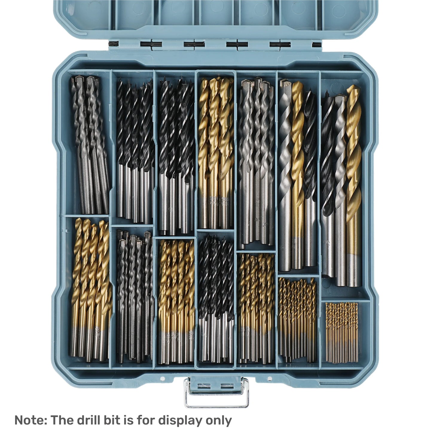 Empty Drill Bits Storage Box Toolbox Tool Accessories Woodworking Drill Bit Storage Container Nail Cutters Bit Organizer Case