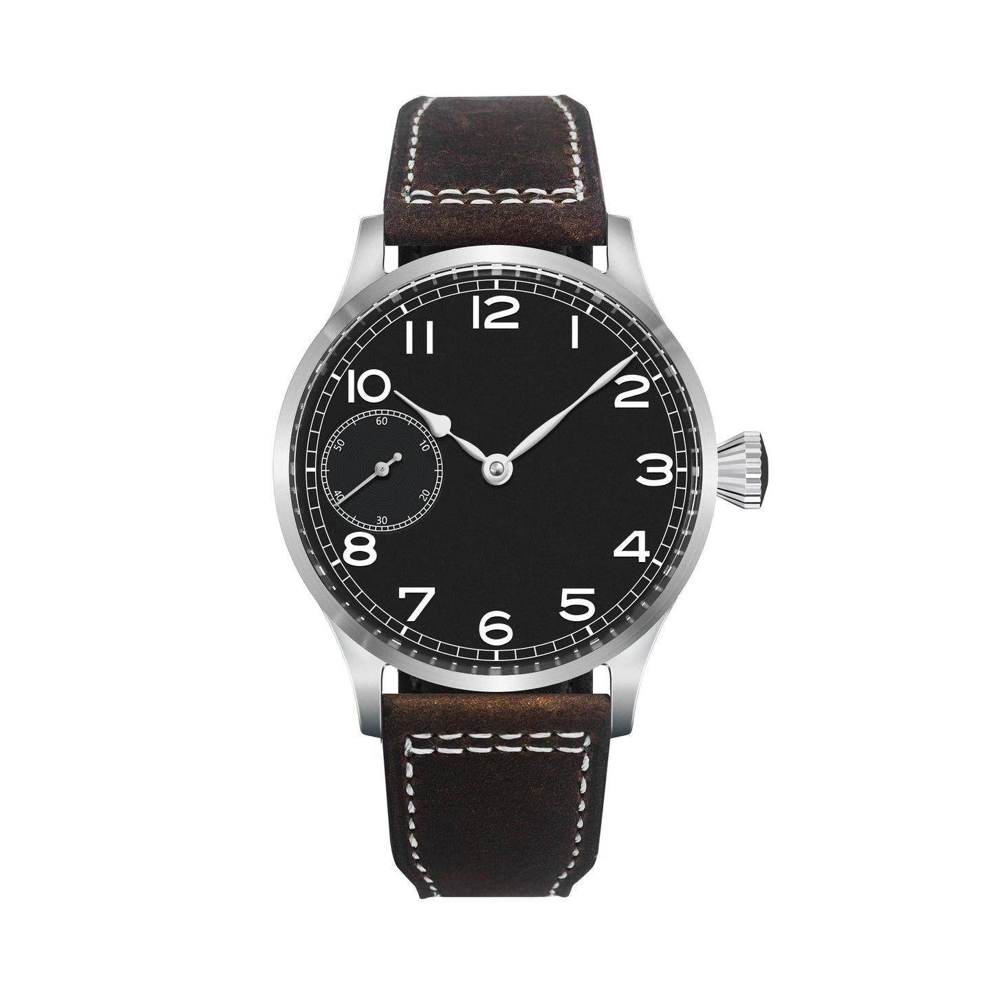 Corgeut Luxury Sapphire Glass 42 Mm Dial St3600 Or St3601 Hand-Wound Movement 316L Steel Case Men'S Watch 30 M Water Resistant