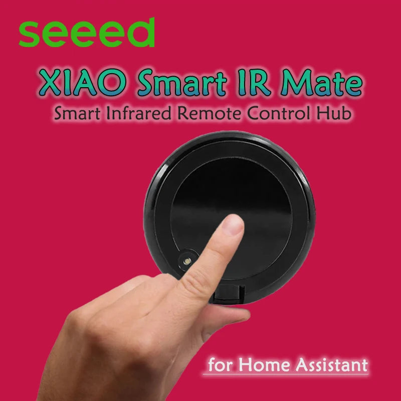 XIAO Smart IR Mate for Home Assistant, Infrared Remote Control Hub, ESP32-C3 Core, Haptic Feedback ﻿,One-touch learning
