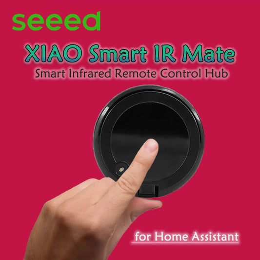 XIAO Smart IR Mate for Home Assistant, Infrared Remote Control Hub, ESP32-C3 Core, Haptic Feedback ﻿,One-touch learning