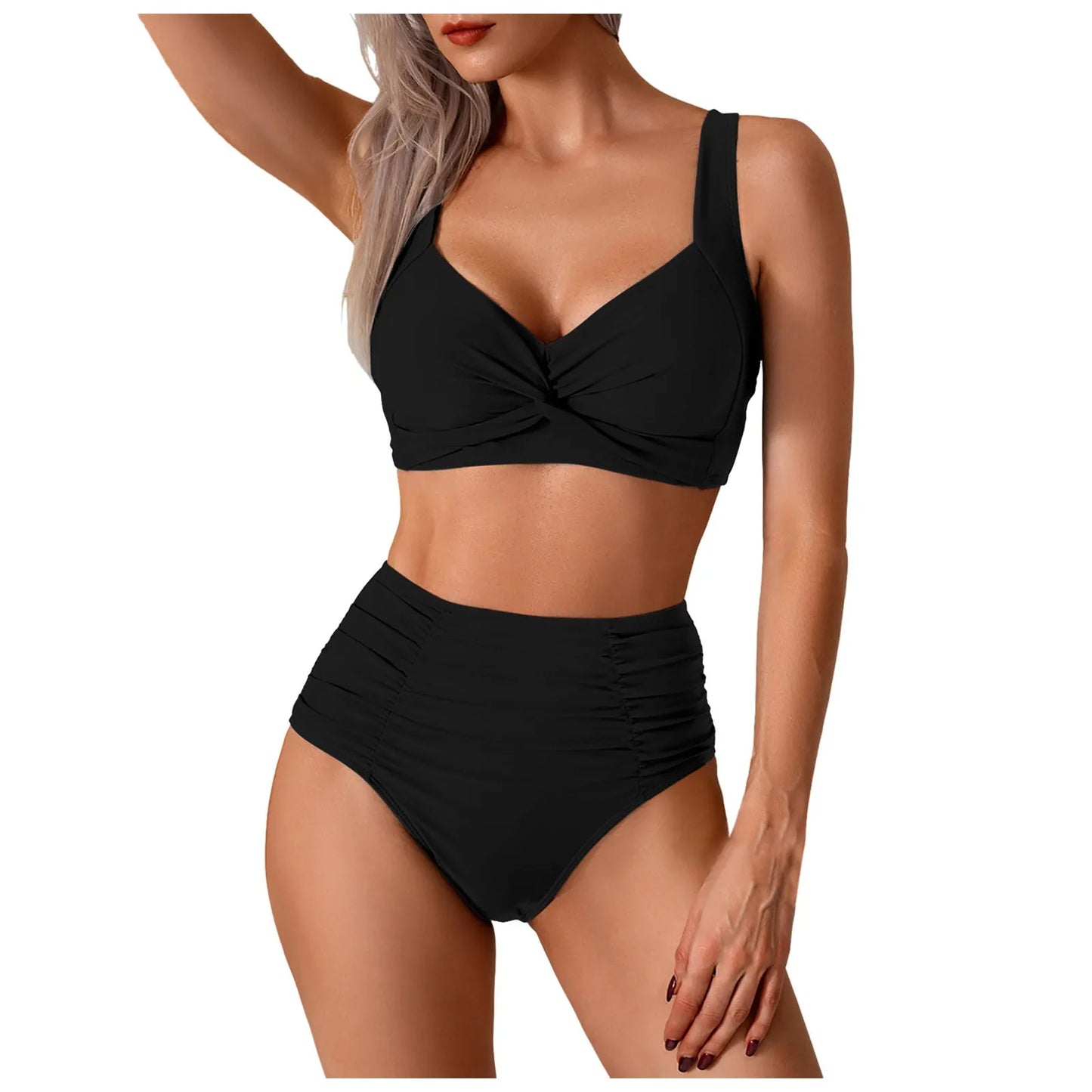 Summer Swimsuit Women Sexy Bikini Set Women Two Piece Swimsuit Sexy Two Piece High Waist Bikini Women Clothing купальник