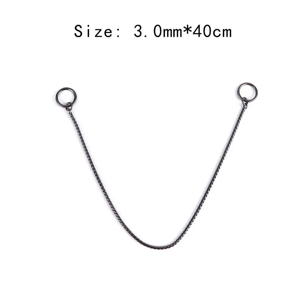 Pet Dog Collars Dog Training Snake Chain Pet Collar Heavy Duty Accessories Large Necklace