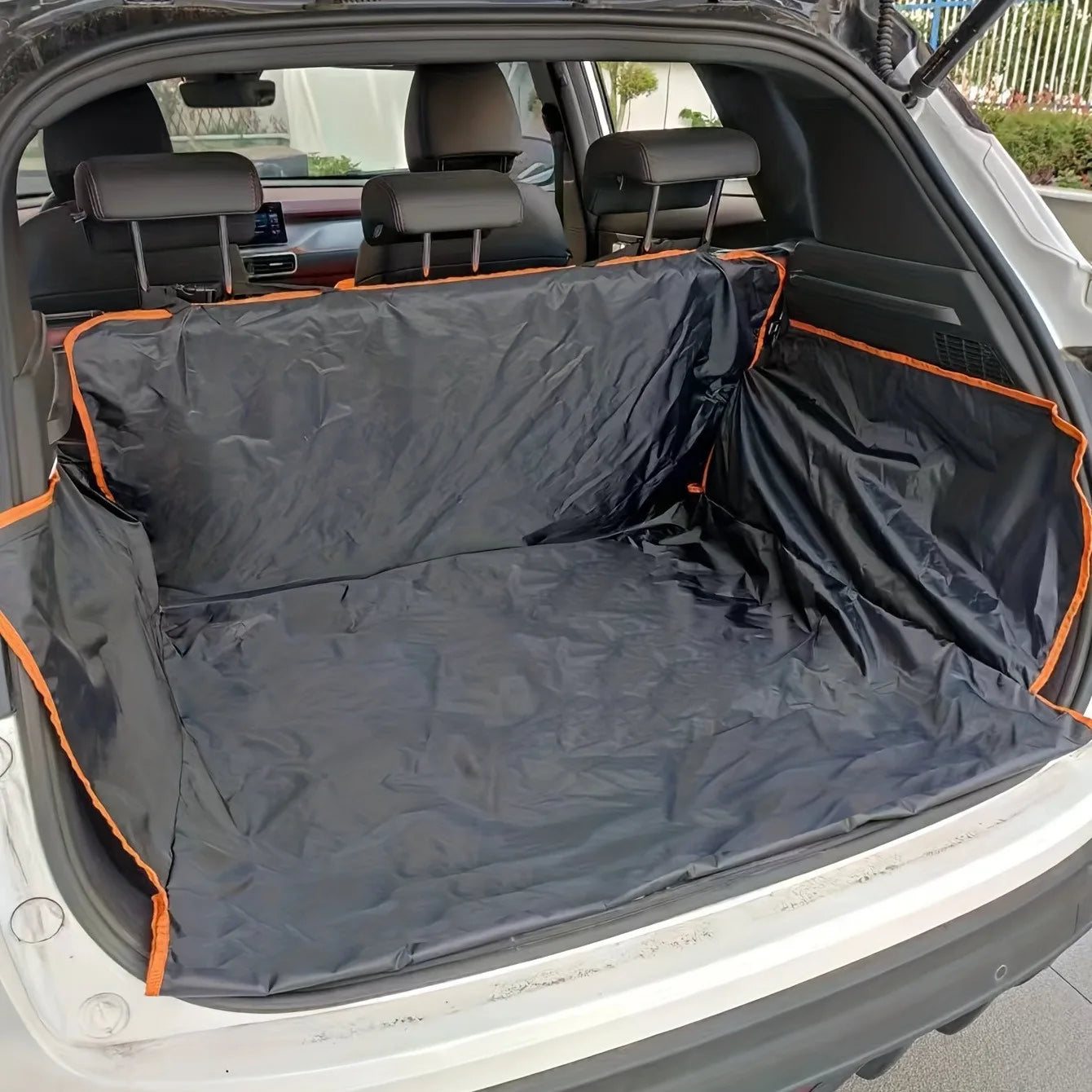 Dog Carrier Wear-resistant Dog Car Seat Cover For SUV Waterproof Portable Durable Liner Cover Protects Vehicle Easy To Install
