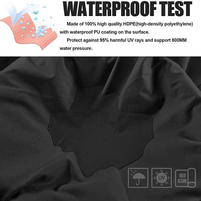 5x5x5/2x2x2M Waterproof Sun Shelter Triangle Sunshade Protection Outdoor Canopy Garden Patio Pool Shade Sail Awning Shade Cloth