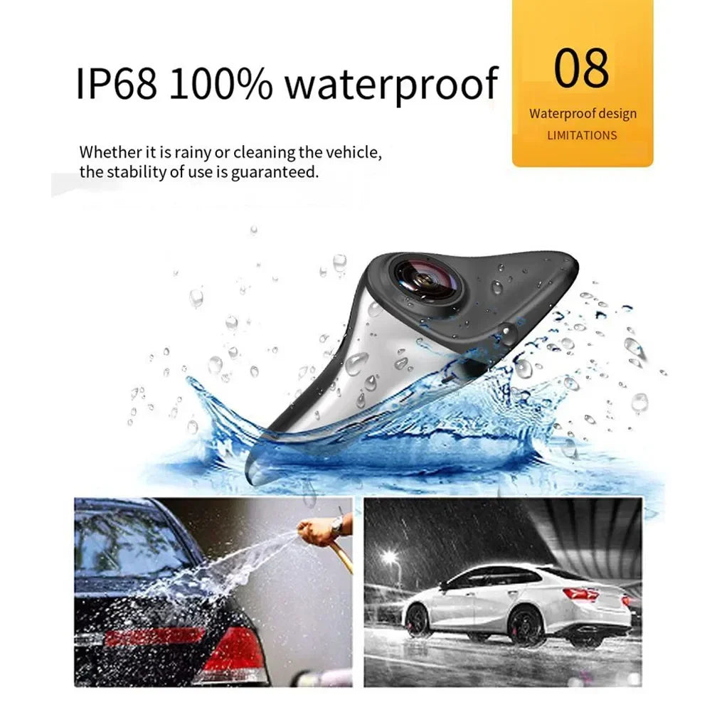 CMS Car Rear View Camera, Blind Spot Auxiliary Reversing System, Backup Side Camera Screen, IP68 Waterproof AHD Smart Monitor