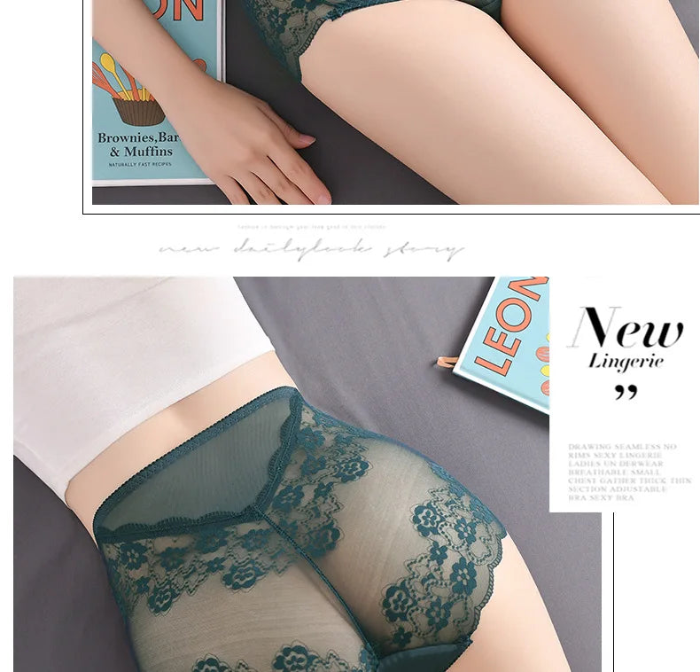 Sexy lingerie for women Panties ropa interior sexi  mujer lace ropa de mujer High waist underwear women buttock lifting bragas