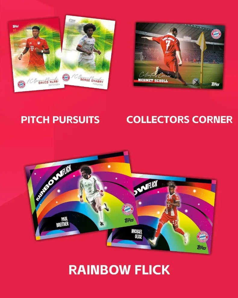 2025/26 Topps Genuine Soccer Trading Cards Man Utd PSG Juventus Chelsea Bayern Man City Barca Rare Auto Parallel Collectibles