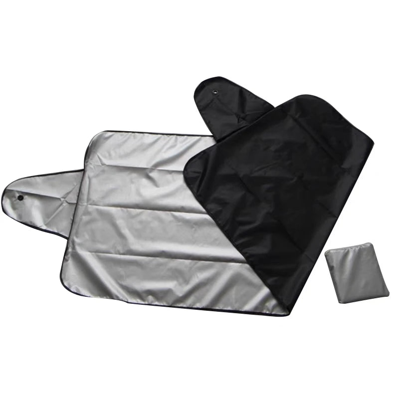 1Pc Car Windshield Protector Anti-falling leaves Sun Shade Dust Frost Freezing Snow Windshield Cover Car Exterior accessories