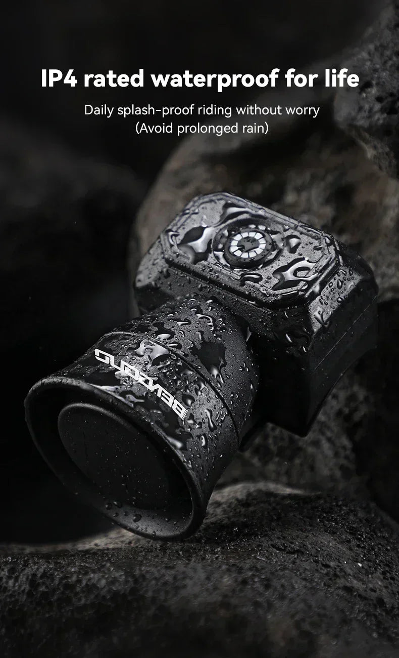 New Bicycle Horn Mountain Bike USB Charging Waterproof Electronic Bike Bell Riding Equipment Children's Scooter Accessories