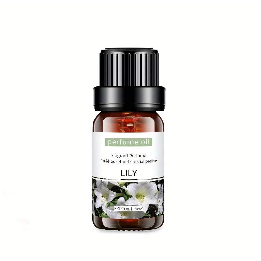 12 Kinds Of Organic Essential Oils, Aromatherapy Essential Oil Kit For Diffuser, Humidifiers, Aromatherapy, Candle Making(10ml)