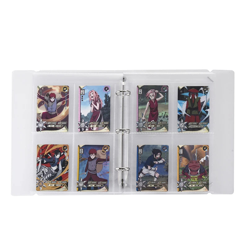 10 Pages Card Album 2.99x3.93 Inch 9 Pocket Binder For Sports Gaming Cards Protection Holder