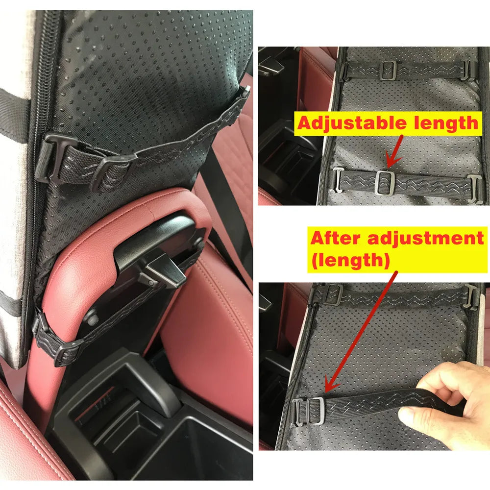 Portable Pet Car Seat Central Safety Travel Cat DogBed Transport Dog Carrier Protector DogBags,For medium/Small Dogs Cat