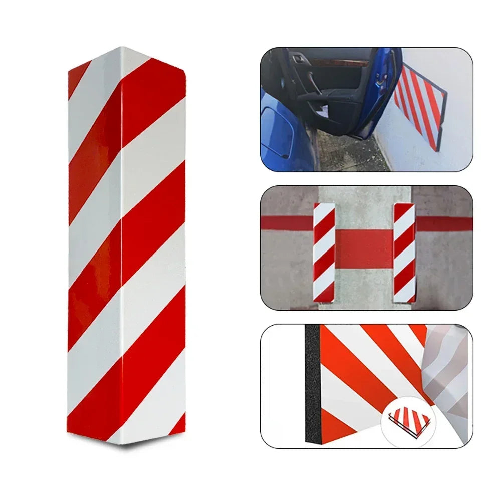 Car Door Edge Protector Foam Bumper Guard Anti-Scratch Adhesive Garage Wall Corner Protector Parking Safety Warning Accessories