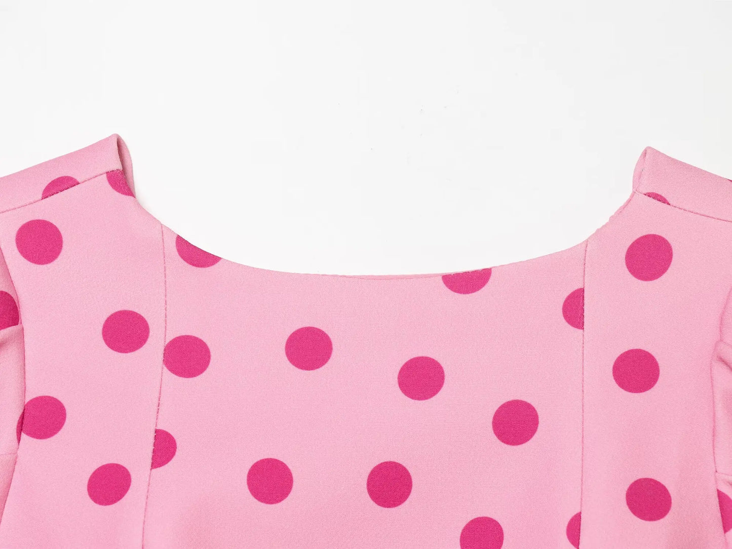 Summer Women's New Shirts 2026 New Elegant Women's Polka-Dot Blouses Chic Summer Street Travel Joker Fashion Shirts Tops