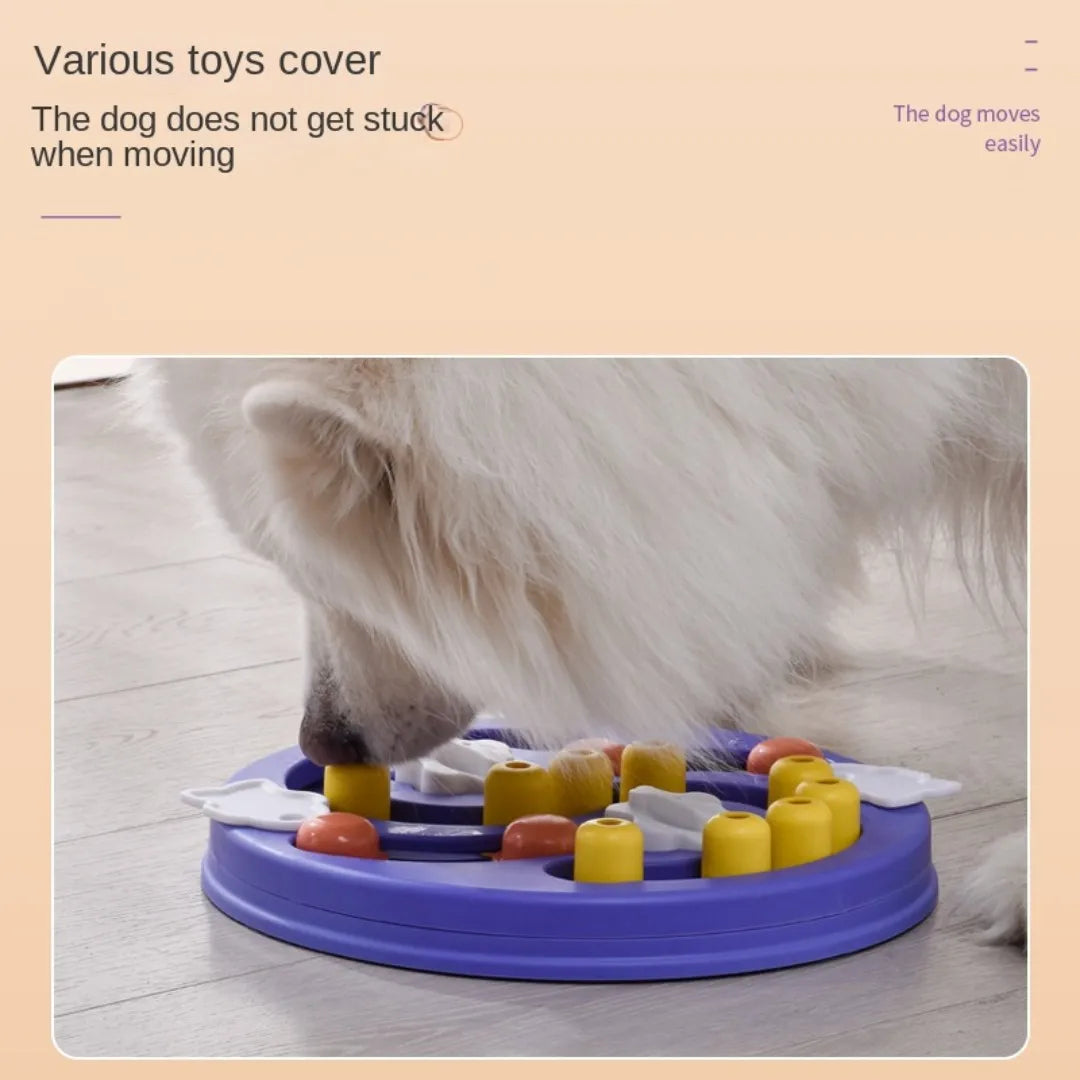 Dog Developmental Toys Game Dog Training Relaxation Tools Pet Leakage Devices Puzzle Food Feeder Toys for IQ Mental Enrichment