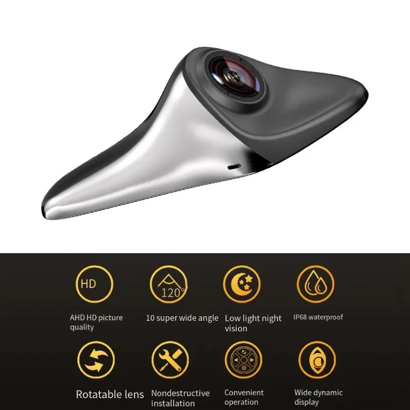 CMS Car Rear View Camera, Blind Spot Auxiliary Reversing System, Backup Side Camera Screen, IP68 Waterproof AHD Smart Monitor