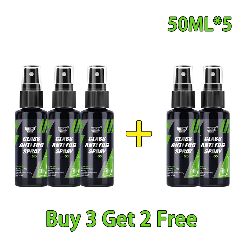 Car Window Anti Fog Spray Liquid Paint Care  Polishe Rainproof Anti-Fog Agent Water Car Care Windshield Glass Auto Accessory