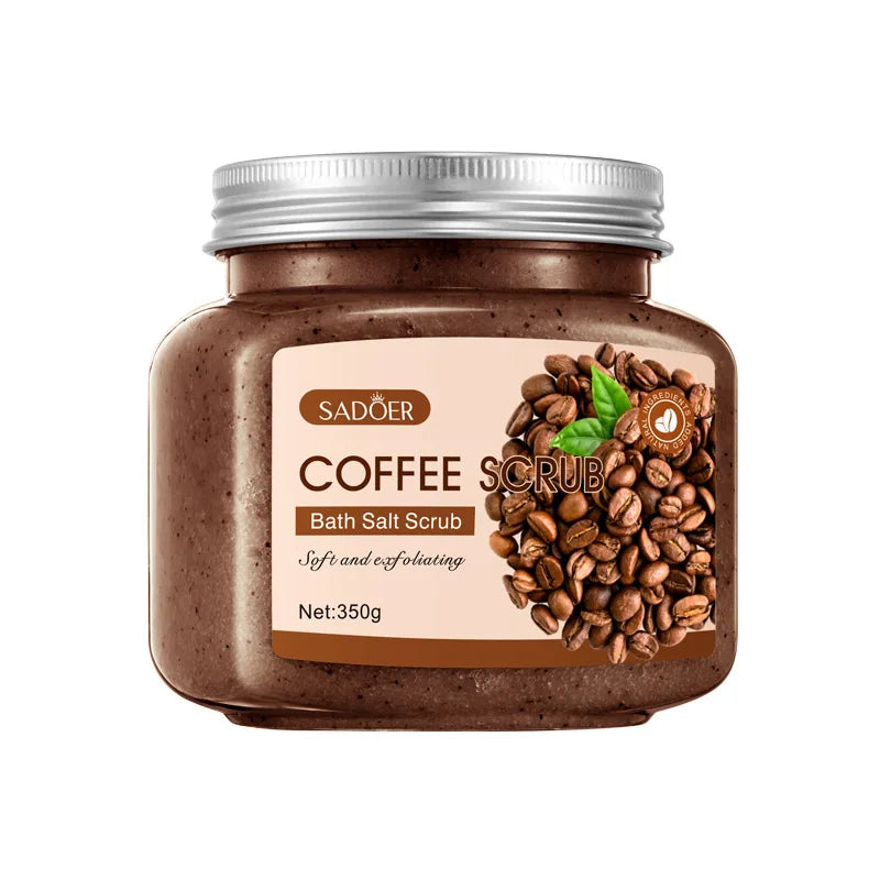 350g Body Bath Scrub, with Gentle and Fine Exfoliating Particles That Can Clean Dirt and Oil from the Skin, Improve Rough Skin Texture, Make the Skin Bright, and Give It a Silky, Smooth, and Radiant Feel - Home Care
