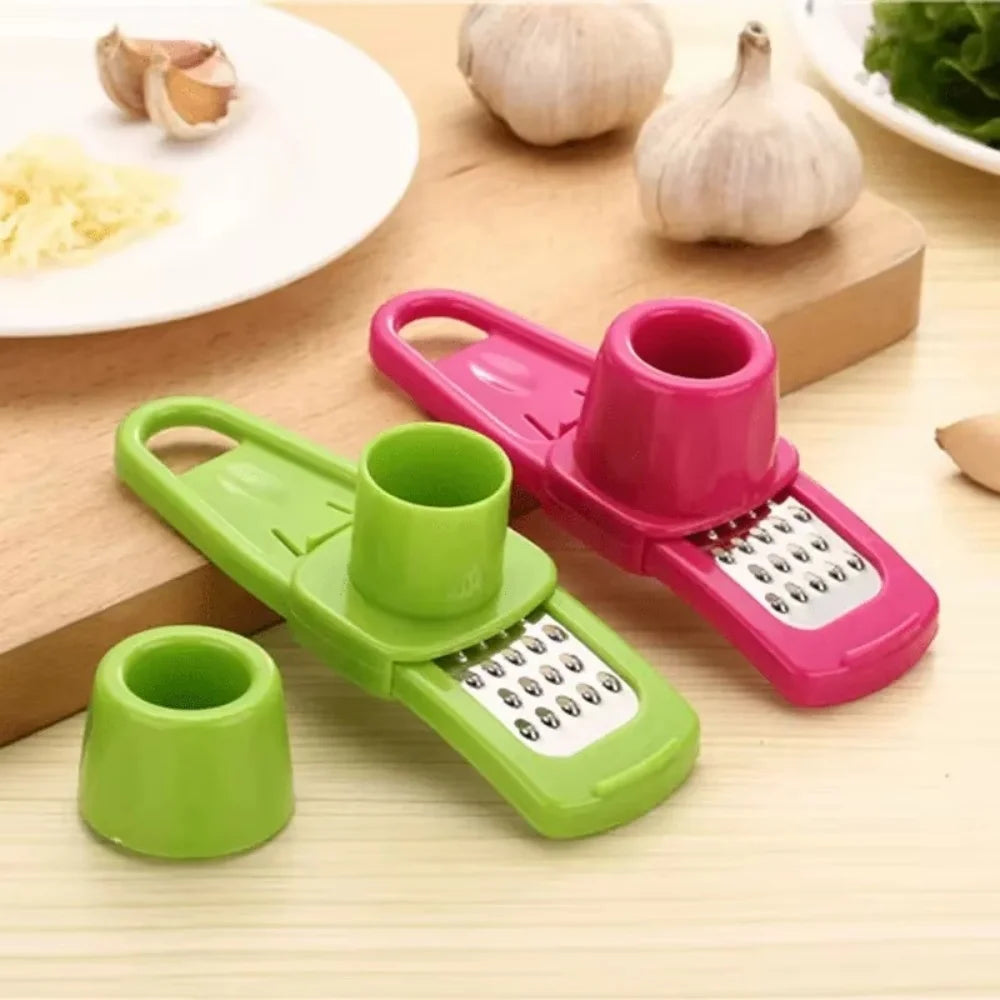 Garlic Peeler Ginger Garlic Press Grinding Grater Planer Slicer Garlic Crusher Chopper Cooking Tool For Kitchen Grater Grinder