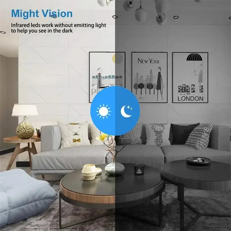 Wireless Camera 4K Surveillance Security Video Cam Night Vision Motion Detect Camcorder Mini Cam Monitor Smart Home 2026 New