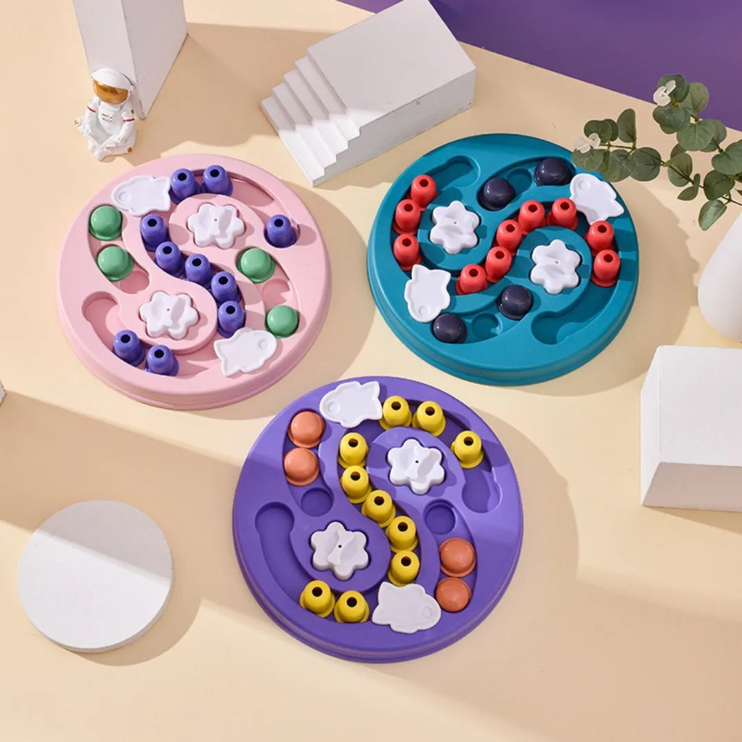 Dog Developmental Toys Game Dog Training Relaxation Tools Pet Leakage Devices Puzzle Food Feeder Toys for IQ Mental Enrichment