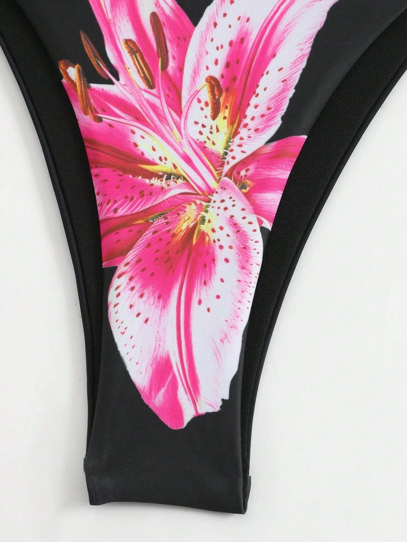 2026 New Flower Print Bikini Set Women's High Waist Long Skirt 3 Piece Swimsuit Sexy Mini Triangle Backless Thong Bathing Suit